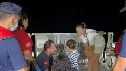 Fethiye açıklarında gezi teknesinde yaralanan çocuk için tıbbi tahliye