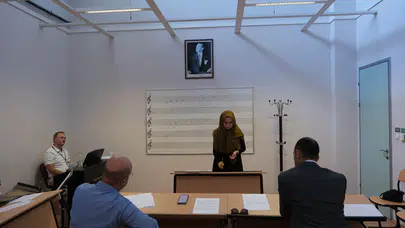 Bursa Büyükşehir Belediyesi orkestrası’nda konservatuvar sınav heyecanı