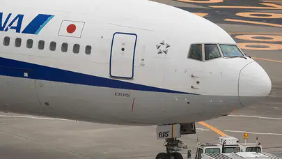 Japonya'da yolcu uçağında yangın paniği: Acil iniş yaptı!