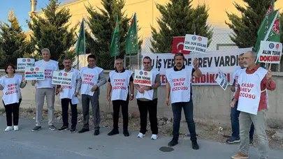 Tapeten Mensucat işçileri 19 gündür grevde