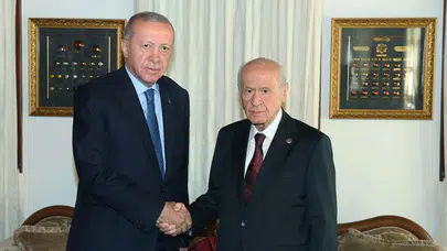 Cumhurbaşkanı Erdoğan ve Devlet Bahçeli görüşmesi başladı