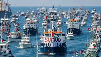 Küresel Sumud Filosu’na İHA saldırısı!