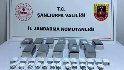 Haliliye’de 12 gümrük kaçağı akıllı telefon ele geçirildi