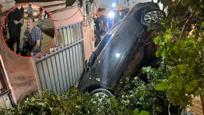 Şanlıurfa'da fren yerine gaza basan sürücü lokantaya daldı