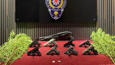 Gaziantep'te silah kaçakçılarına yönelik  operasyon