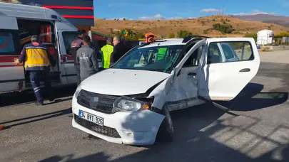 Sivas’ta trafik kazası: 4 kişi yaralandı!