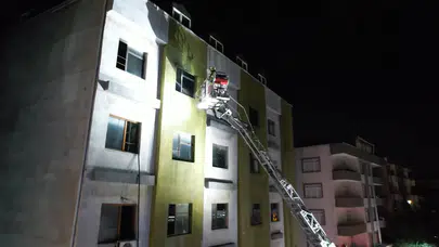 Pendik'te tekstil atölyesinde yangın!