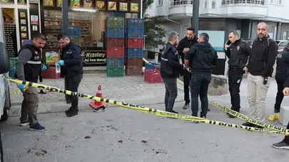 Aksaray'da silahlı kavga: 1 yaralı!