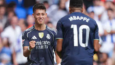 Real Sociedad deplasmanında Real Madrid'in yardımına Arda Güler koştu