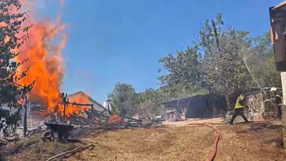 Karabük'te çıkan yangın ormana sıçradı