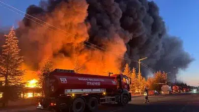 Niğde’de fabrika yangını
