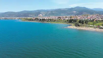 İznik Gölü kıyısında el bombası paniği