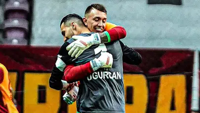 Uğurcan'a ilk tebrik Muslera'dan