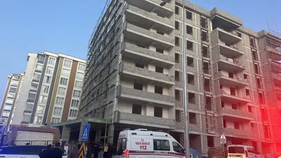 Erzurum'da inşaatın yedinci katından düşen işçi hayatını kaybetti