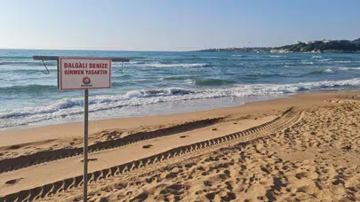Tekirdağ Saray’da 3 gün denize girme yasağı