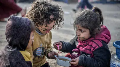 Gazze’de her üç çocuktan biri aç