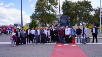 TOK-İş Sendikası, genel kurul toplantısı öncesi Demokrasi ve Özgürlük Adası'nı gezdi
