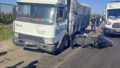 Baba ve oğlunu ölüm ayırdı!