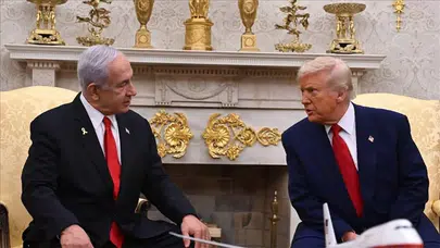 Trump ve Netanyahu Beyaz Saray'da bir araya geldi