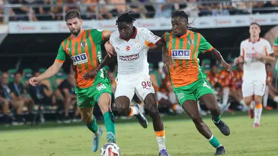 Trendyol Süper Lig'de Galatasaray, Alanyaspor'u 1-0 yendi