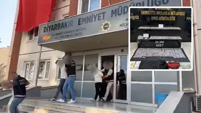 Diyarbakır’da uyuşturucu operasyonu: 20 şahıs gözaltına alındı!