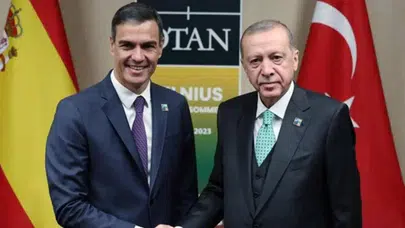 Cumhurbaşkanı Erdoğan, İspanya Başbakanı Sanchez ile görüştü