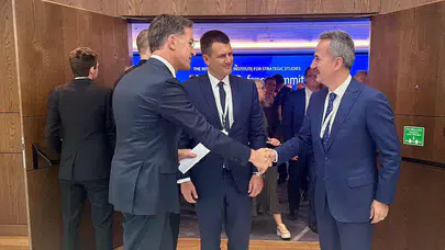 Savunma Sanayii Başkanı Görgün, NATO Genel Sekreteri Rutte ile görüştü