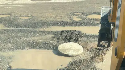 Vatandaş tepki gösterdi: Açık lağım çukuru kapatıldı