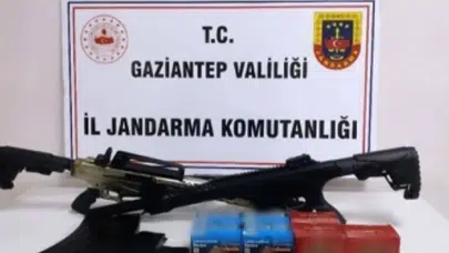 Gaziantep’te kaçak silah operasyonu: 13 tabanca ve 552 fişek ele geçirildi