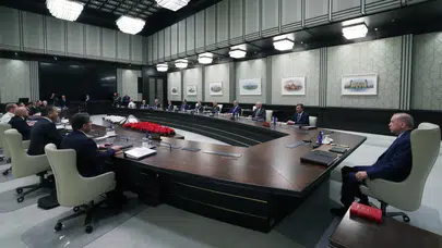 Cumhurbaşkanı Erdoğan başkanlığında MGK toplandı