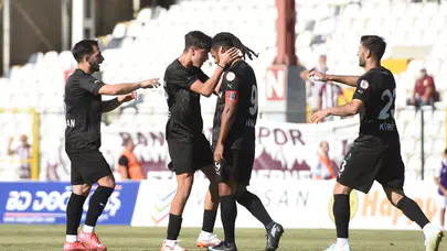 Manisa FK, Bandırmaspor deplasmanında 3 puanı 4 golle aldı