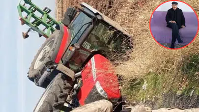 Kastamonu'da traktör devrildi: 1 ölü, 1 yaralı