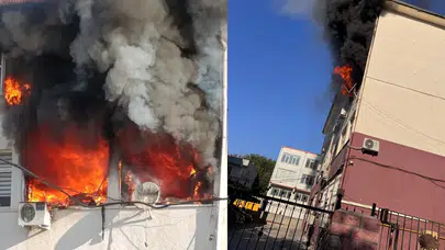 Şanlıurfa'da Hükümet Konağı'nda yangın!