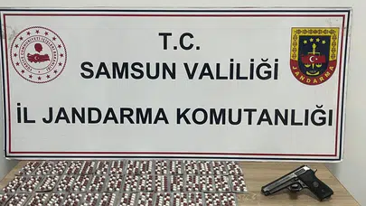 Samsun Kavak’ta uyuşturucu operasyonu