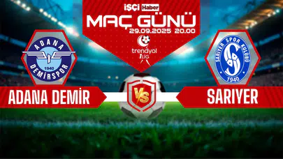 Adana Demirspor-Sarıyer maçı ne zaman, saat kaçta ve hangi kanalda?