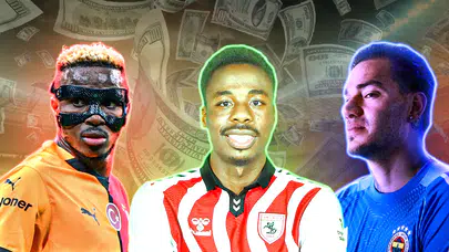 Transfer bilançosu: Türk kulüplerinden rekor harcama