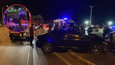 Sivassporlu futbolcuları taşıyan araç kaza yaptı: 3'ü sporcu 5 kişi yaralandı