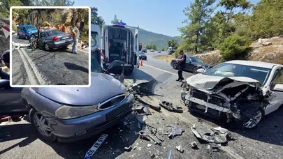 Antalya’da feci trafik kazası: 8 kişi yaralandı!