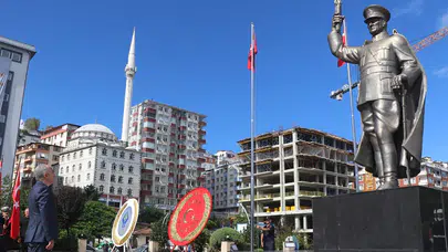 Atatürk’ün Rize’ye gelişi 101. yılında anıldı