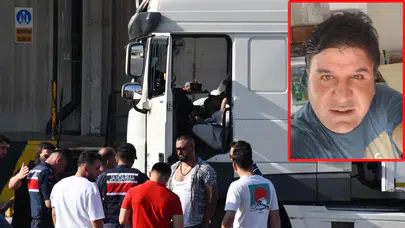 İzmir'de tır sürücüsü aracında ölü bulundu!