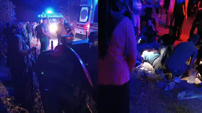 Düzce’de patpat uçuruma yuvarlandı: 8 yaralı