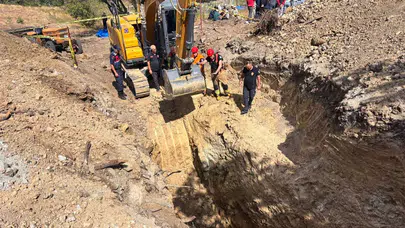 Manisa’da su kuyusu açarken göçük: 2 Çiftçi toprak altında kaldı