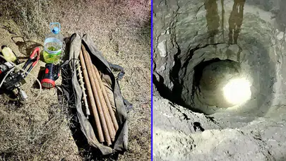 Kırşehir'de kaçak kazı yapan 2 kişi yakalandı!