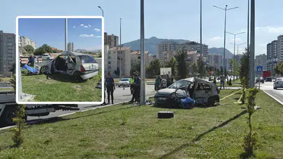Kayseri’de 2 otomobil çarpıştı: 2 ölü, 2 yaralı!