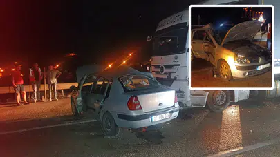 Kırıkkale'de trafik kazası: 2'si çocuk 6 kişi yaralandı!