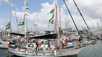 Küresel Sumud Filosu aktivistleri Marmaris’e getirildi