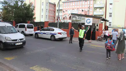 Kartal’da okul önlerinde trafik güvenliği