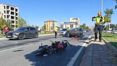 Kayseri'de otomobil ve motosiklet çarpıştı: 1 kişi hayatını kaybetti!