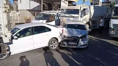 Adıyaman Gölbaşı’nda zincirleme trafik kazası