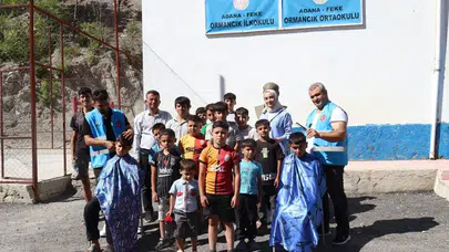 Feke Belediyesi’nden öğrencilere ücretsiz saç bakımı hizmeti